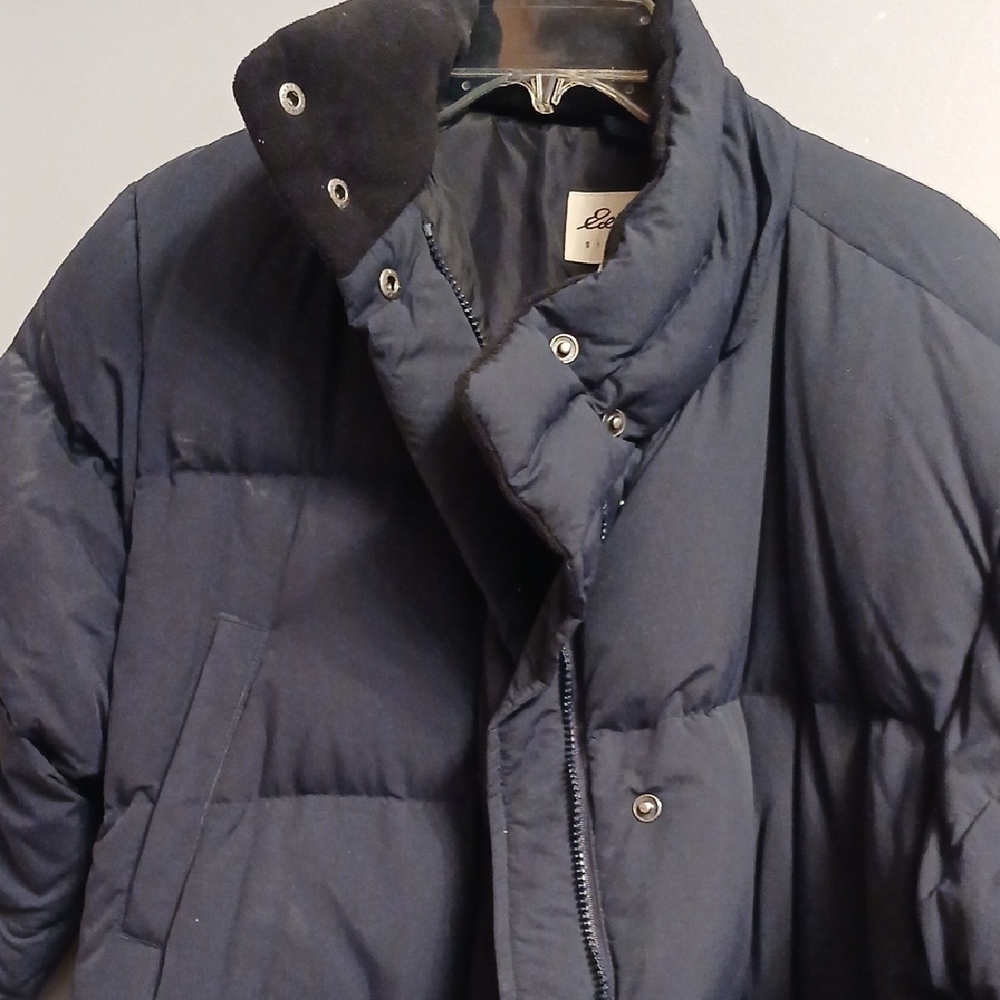 Eddie Bauer Dark Blue Puffer Jacket